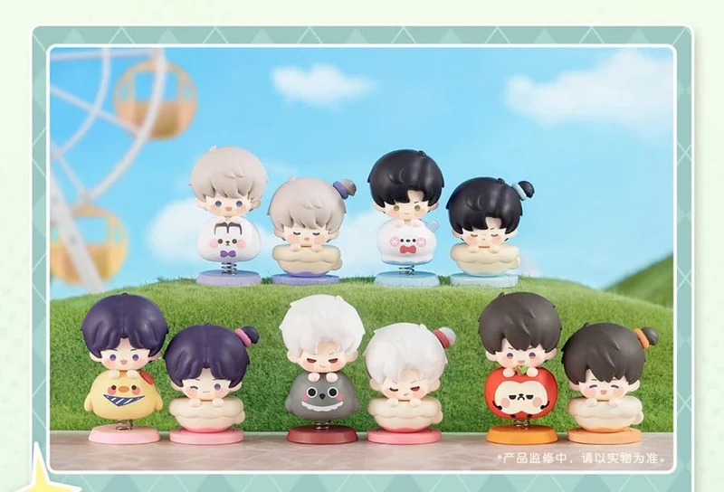 Love and Deepspace Lekfulla Tider Serien Mini Figur Blind Box Sortering (10)