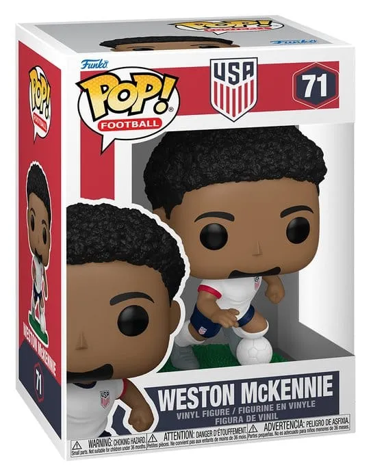 EFL POP! Fotboll Figur USA - Weston McKennie 9 cm