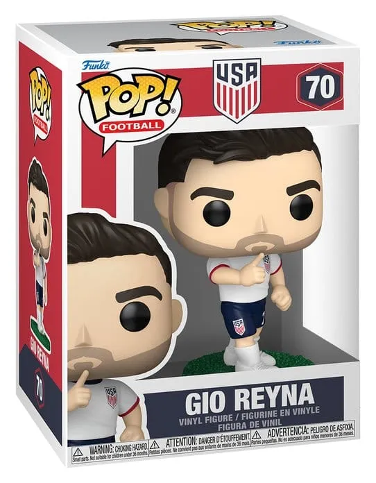 EFL POP! Fotboll Figur USA - Giovani Reyna 9 cm
