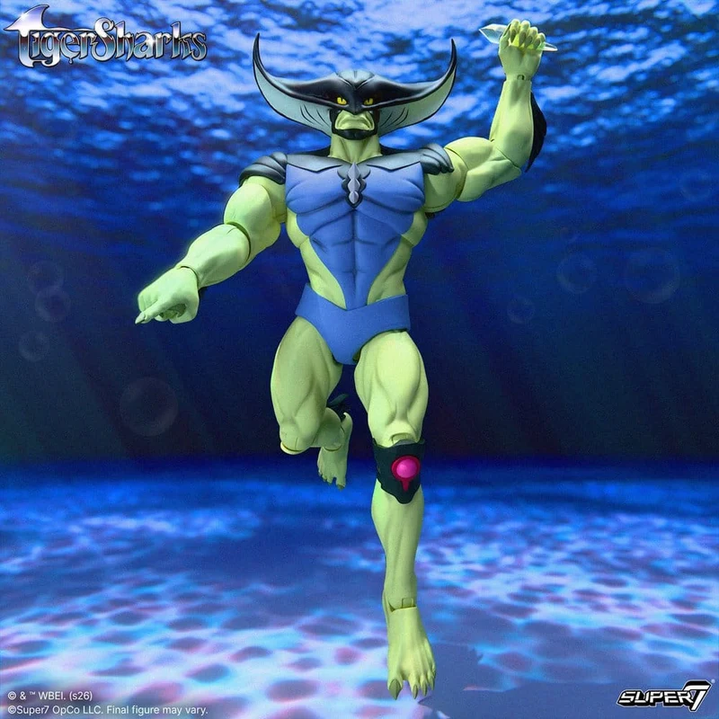 TigerSharks Ultimates Wave 01 Action Figur T-Ray 18 cm