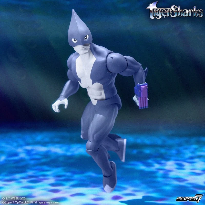 TigerSharks Ultimates Wave 01 Action Figur Mako (Hybrid) 18 cm