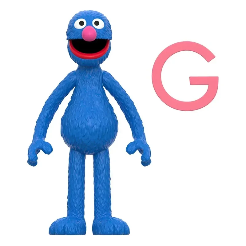 Sesame Street ReAction Actionfigur Wave 05 Grover 10 cm