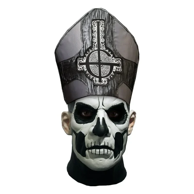 Ghost Mask med Hatt Papa Emeritus II Deluxe