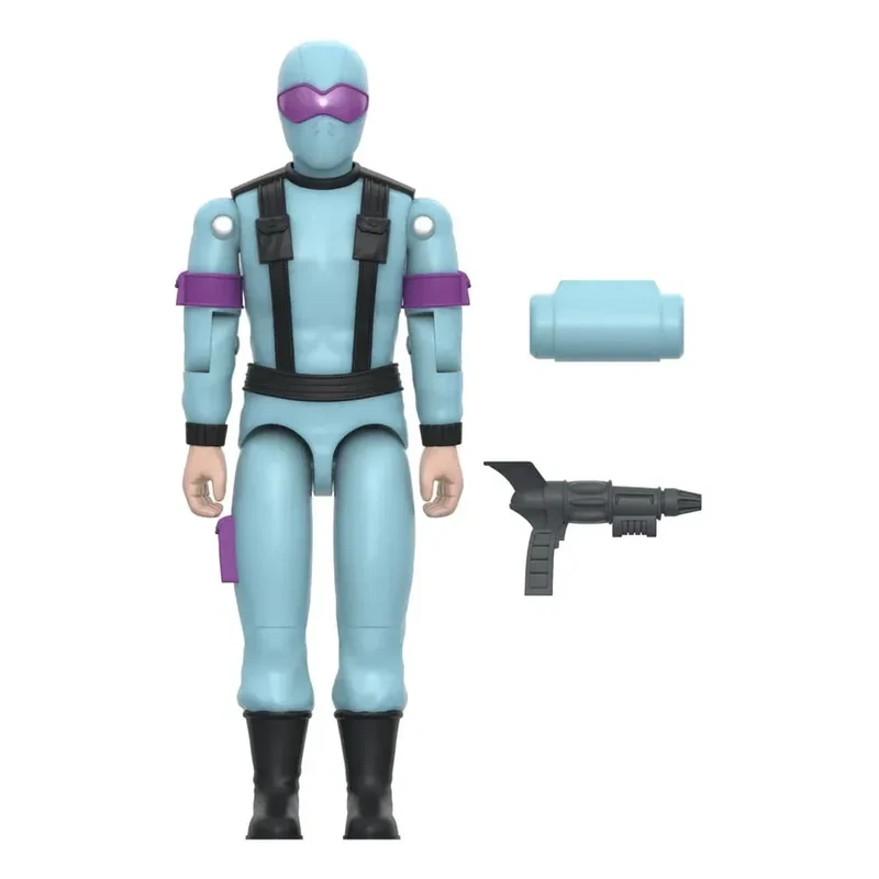 GI Joe ReAction+ Actionfigur Våg 06 Snake Eyes (Röd Glöd, Kristallgift) 10 cm