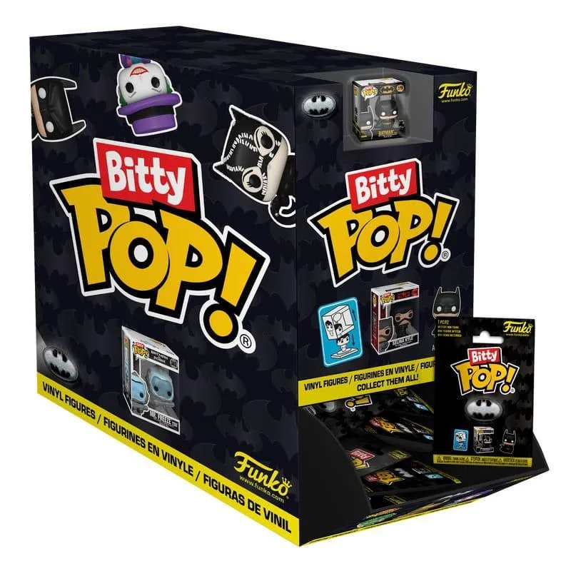 Batman 85-årsjubileum Bitty POP! Vinyl Figur Display (32) PDQ 2,5 cm