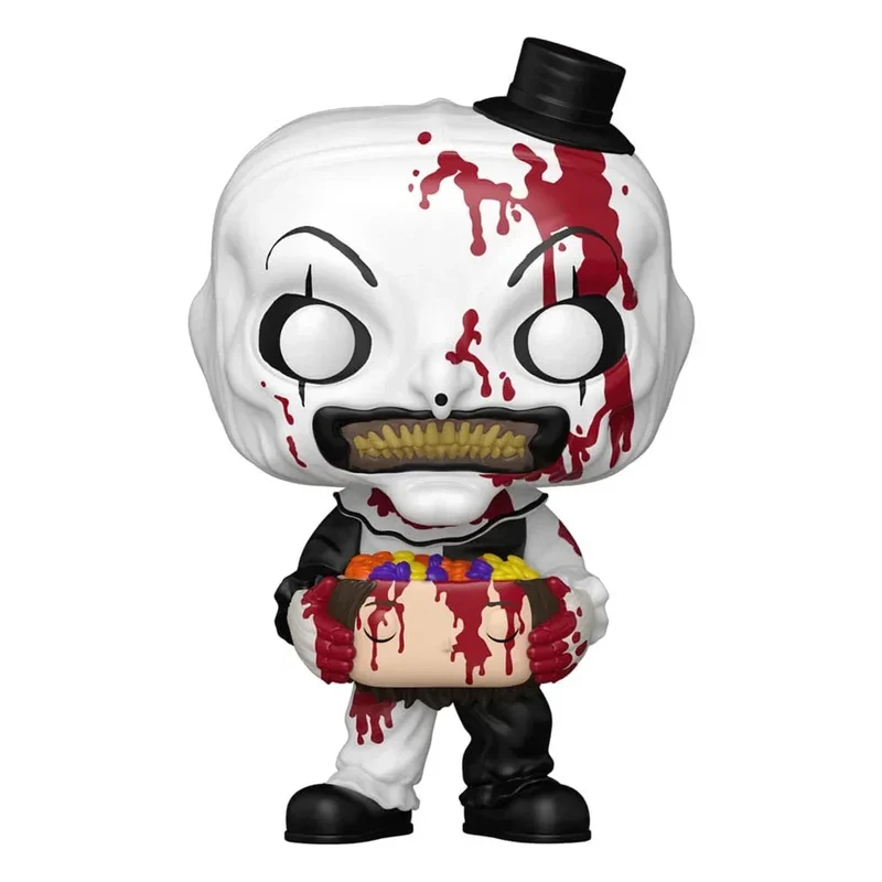 Terrifier 2 POP! Movies Figur Art the Clown med godisfylld huvud 9 cm
