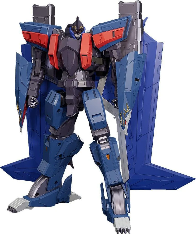 Dancouga - Super Beast Machine God Diecast / PVC Action Figur The Gattai Black Wing 20 cm