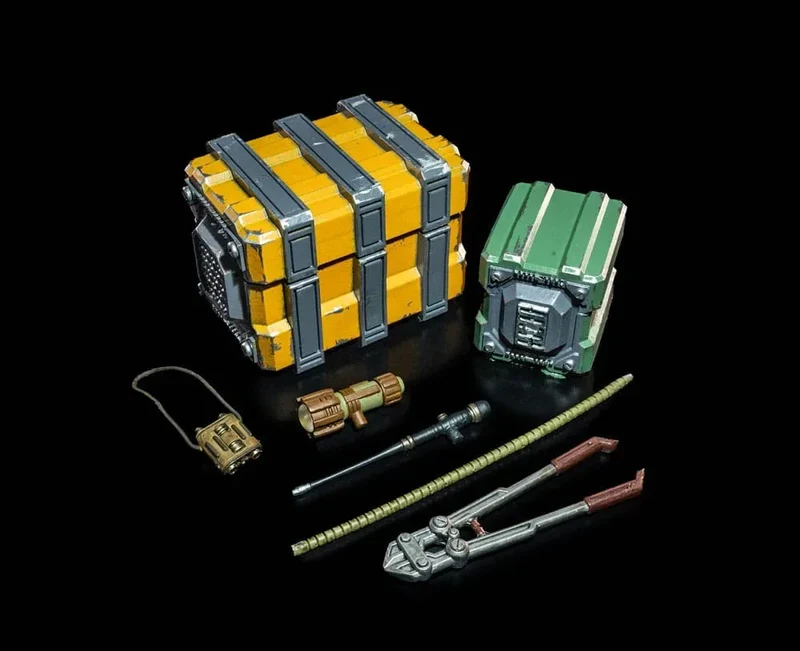 Cosmic Legions: OxKrewe Book Two Harrow Zone Action Figur Accessory Wasteland Survival Set