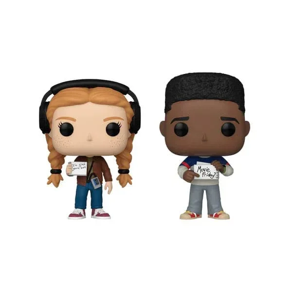 Stranger Things POP Animation Figurer 2-Pack Max & Lucas 9 cm