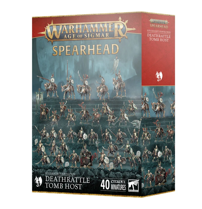 Warhammer: Age of Sigmar - Spearhead - Soulblight Gravelords: Deathrattle Tomb Host
