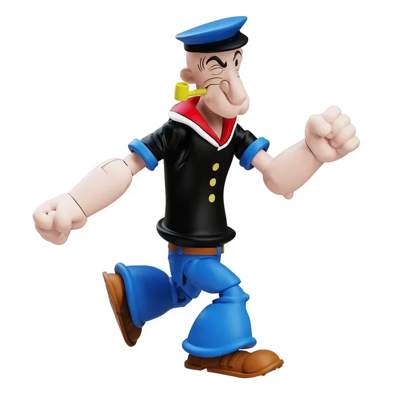 Popeye Actionfigur Wave 03 – Första Utseende i Svart Tröja