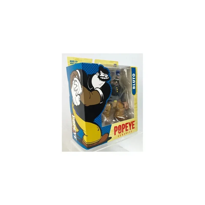 Popeye Action Figur Wave 01 Bluto - Officiellt Licensierad Samlarfigur
