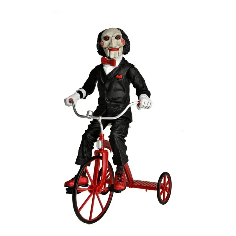 Saw Action Figur med Ljud - Billy på Trehjulig Cykel 30 cm