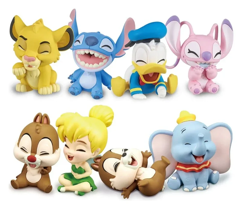 Disney Twinchees Mini Figurer Skrattande 5 cm Blind Pack Display (24)