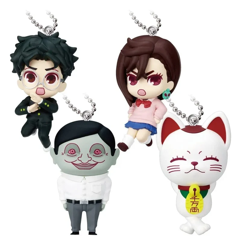 Dandadan Twinchees Dangler Mini Figurer Defofig! 5 cm Blind Pack Display (24)