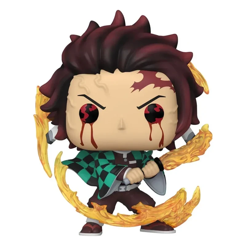 Demon Slayer: Kimetsu no Yaiba POP! Vinylfigur Tanjiro (Sun Breathing) 9 cm