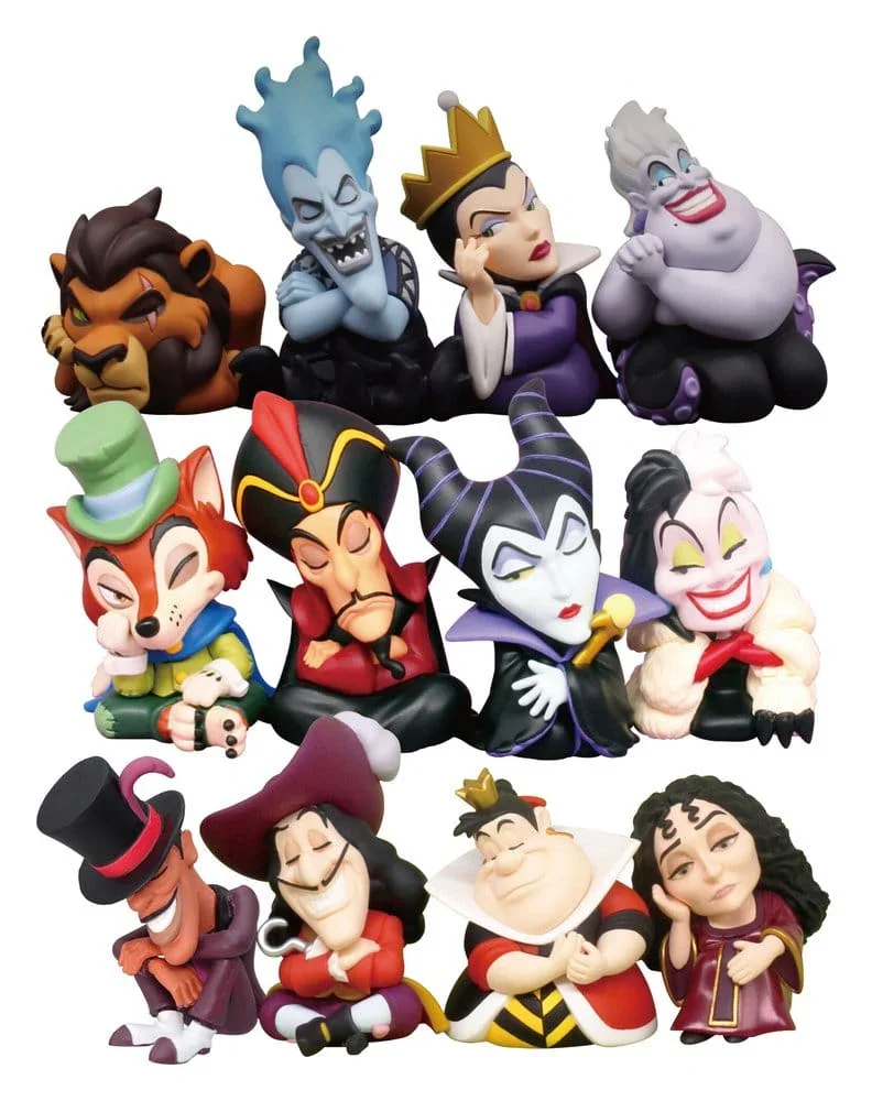 Disney Skurkar Twinchees Mini Figurer Lil' Sleepers 5 cm Blind Pack Display (24)