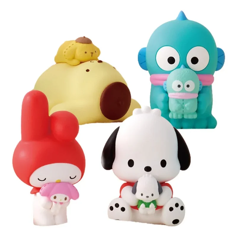 Sanrio Twinchees Mini Figurer Hello Kitty & Vänner Min Kramvän 5 cm Blind Pack Display (24)