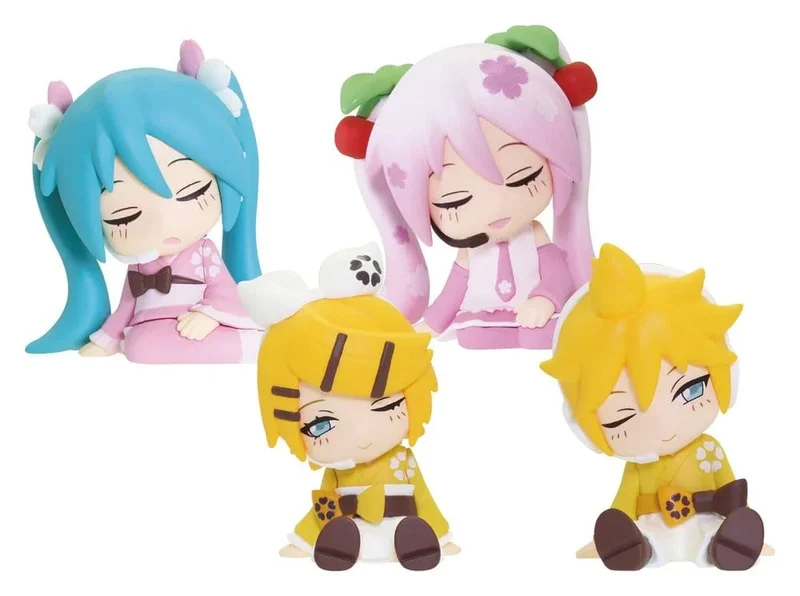 Hatsune Miku Twinchees Mini Figurer Lil' Sleepers Wave 3 5 cm Blind Pack Display (24)