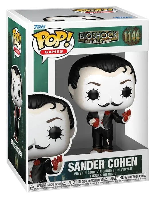 Bioshock POP! Figur Sander Cohen 9 cm
