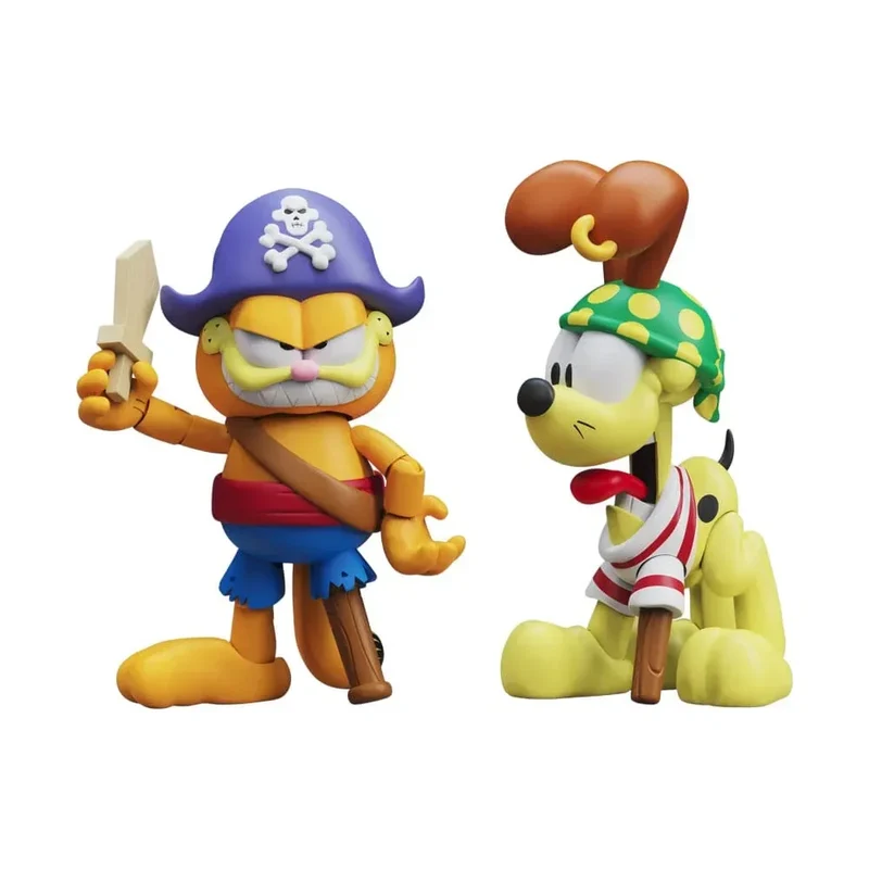 Garfield Action Figur 2 Pack – Pirate Garfield och Pirate Odie