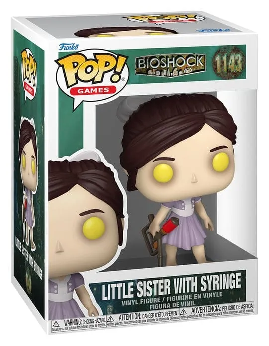 Bioshock POP! Games Figur Lilla Syster med Spruta 9 cm