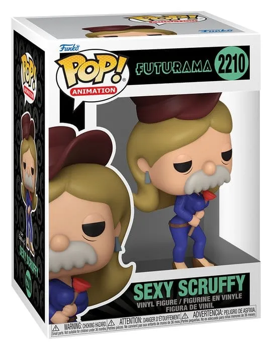Futurama Pop! Animation Figur Sexy Scruffy 9 cm