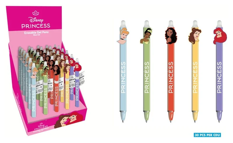 Disney Princess Suddbara Gelpennor Prinsessor Display (30)