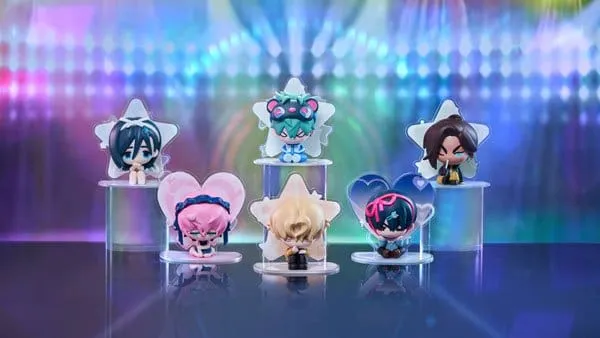 Alien Stage Minifigurer Fri Scen Serie 6 cm Blindbox Display (6)