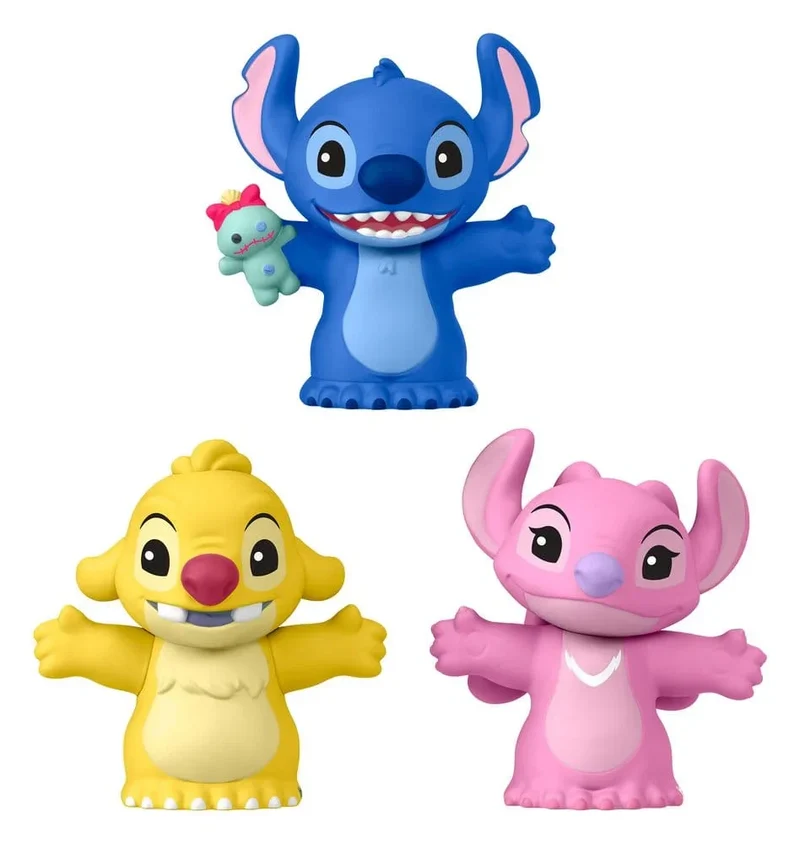 Lilo & Stitch Little People Collector Mini Figur 3-Pack Stitch & The Cousins 7 cm