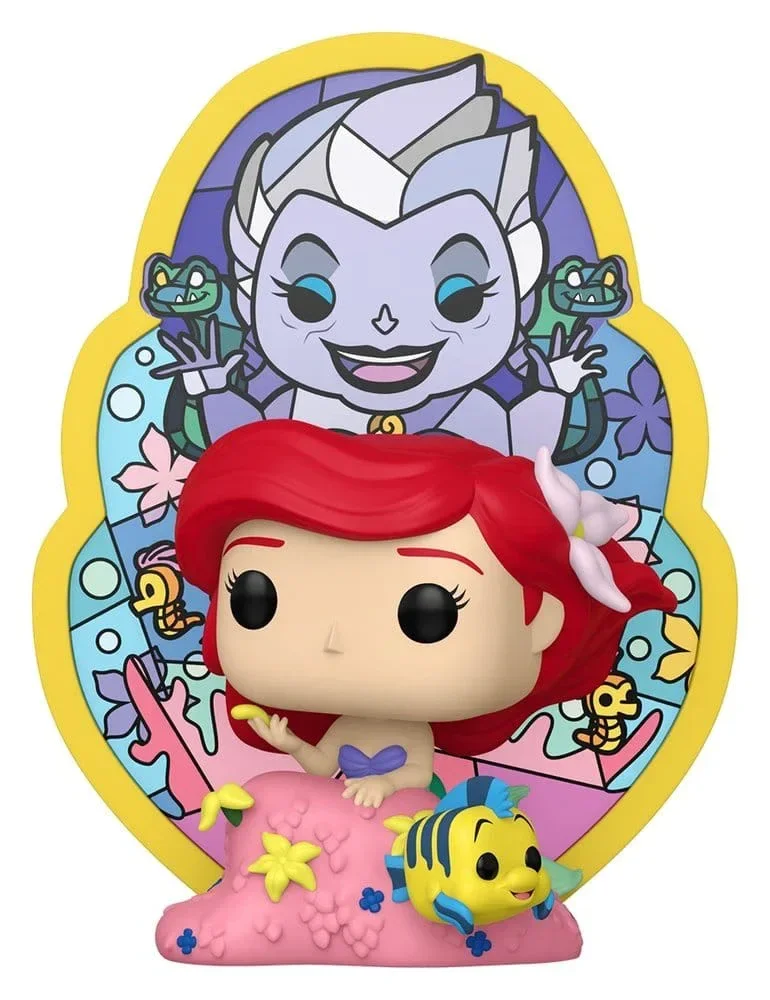 Disney POP! Deluxe Figur Ariel (Glass) 9 cm