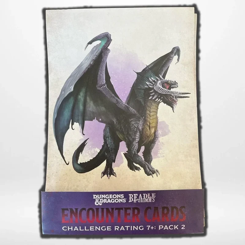 Dungeons & Dragons RPG Encounter Cards Challenge Rating 7+: Pack 2