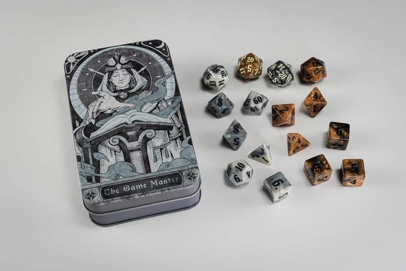 Karaktärsklass Klassiska RPG Tärningar Set för Spelledare (16)