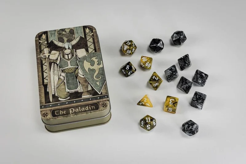 Karaktärsklass Klassiska RPG Tärningsset Paladin (15)