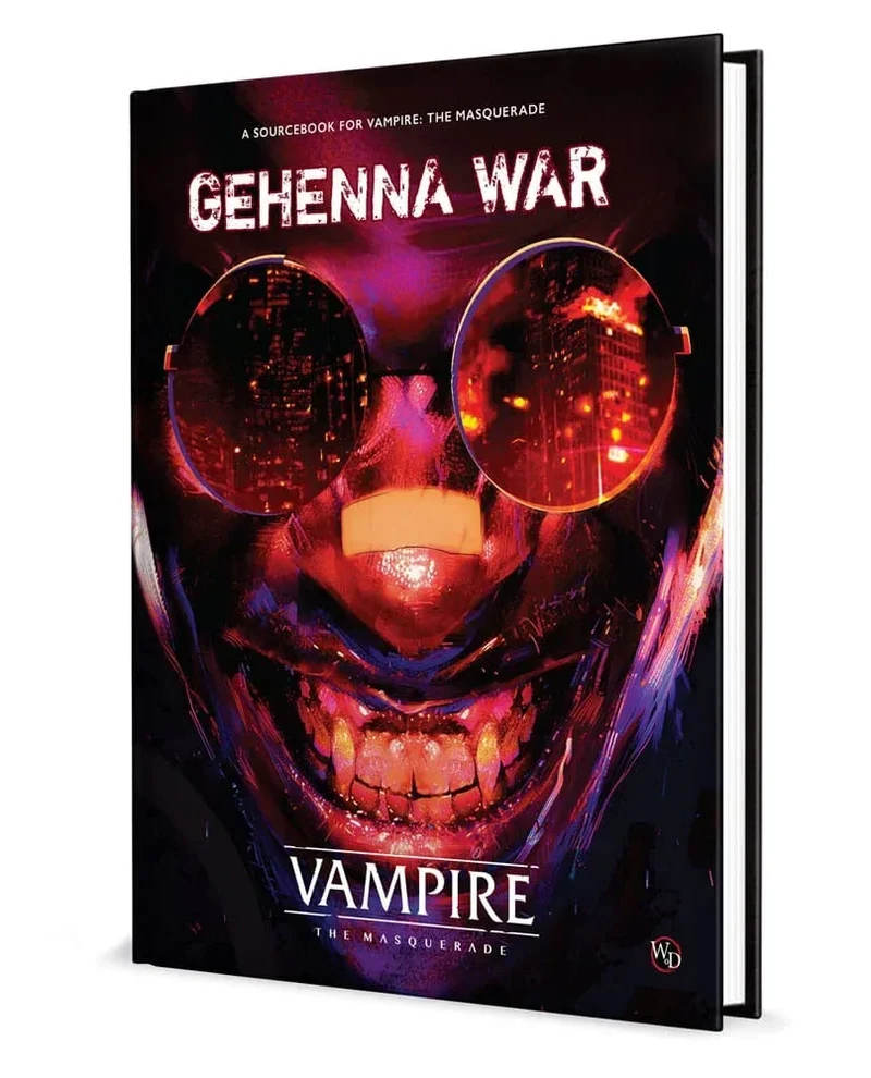 Vampire: The Masquerade 5th Edition RPG bok Gehenna War Sourcebook *Engelska versionen*