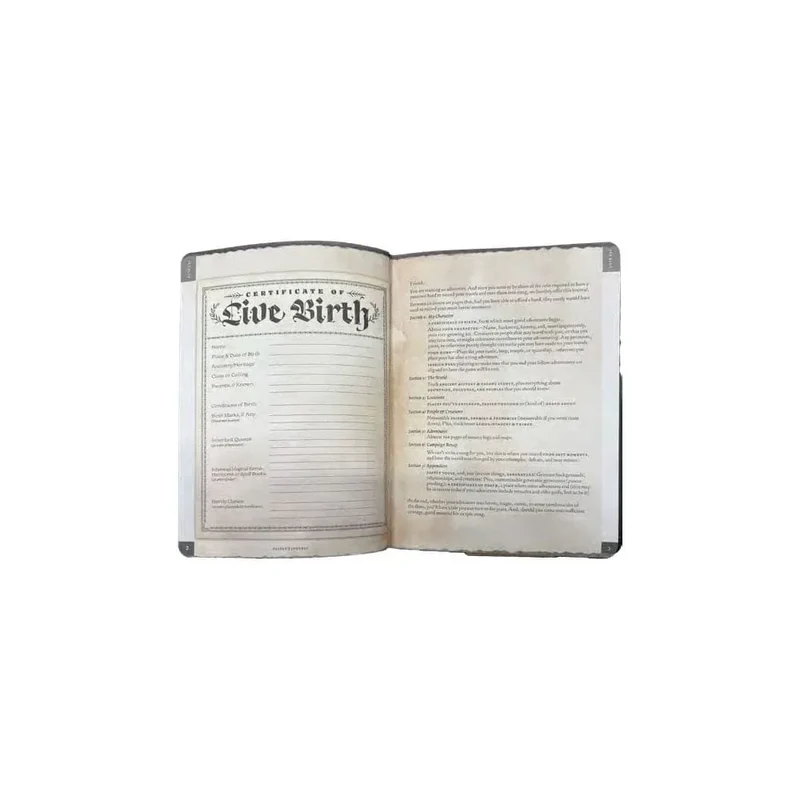 Anteckningsblock A5 Player's Journal