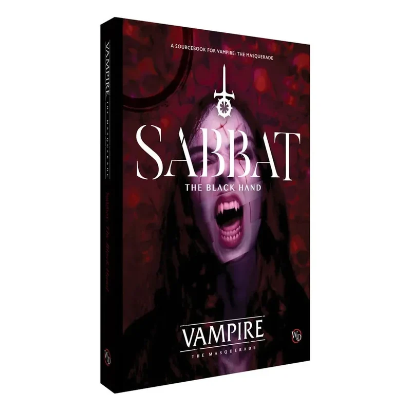 Vampire: The Masquerade 5th Edition RPG bok Sabbat: The Black Hand Sourcebook *Engelska Versionen*