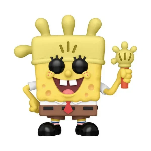 SpongeBob SquarePants 25-årsjubileum POP! Vinyl Figur SB med Handske Lampa 9 cm