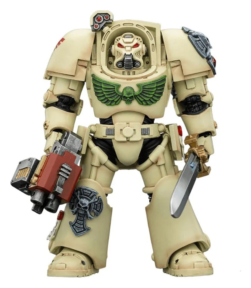 Warhammer 40,000 Action Figur Dark Angels Deathwing Terminator 1 med Power Sword och Storm Bolter 14 cm