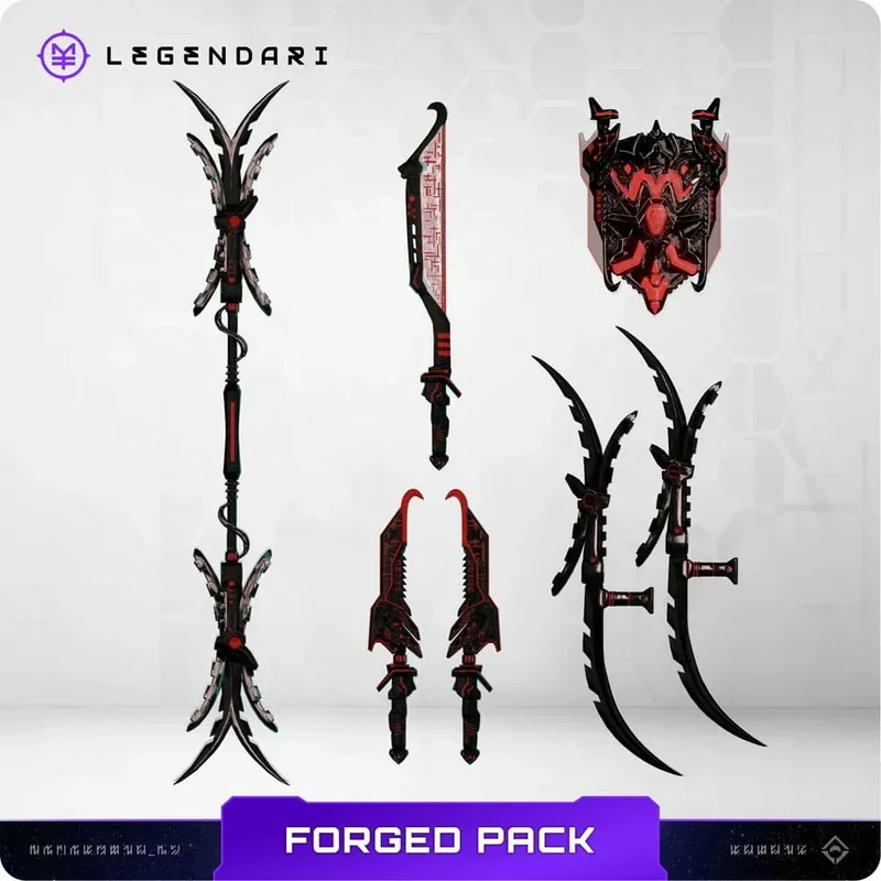 Legendari Accessory Pack: Forged Weapons Pack