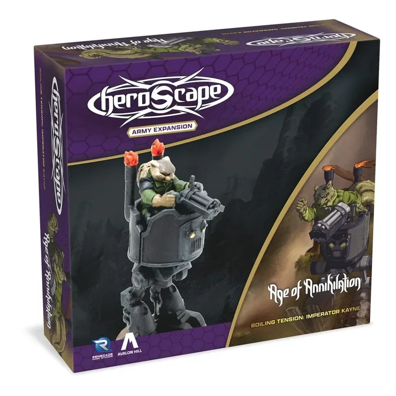 Heroscape Army Expansion Boiling Tension: Imperator Kayne (Engelsk Version)