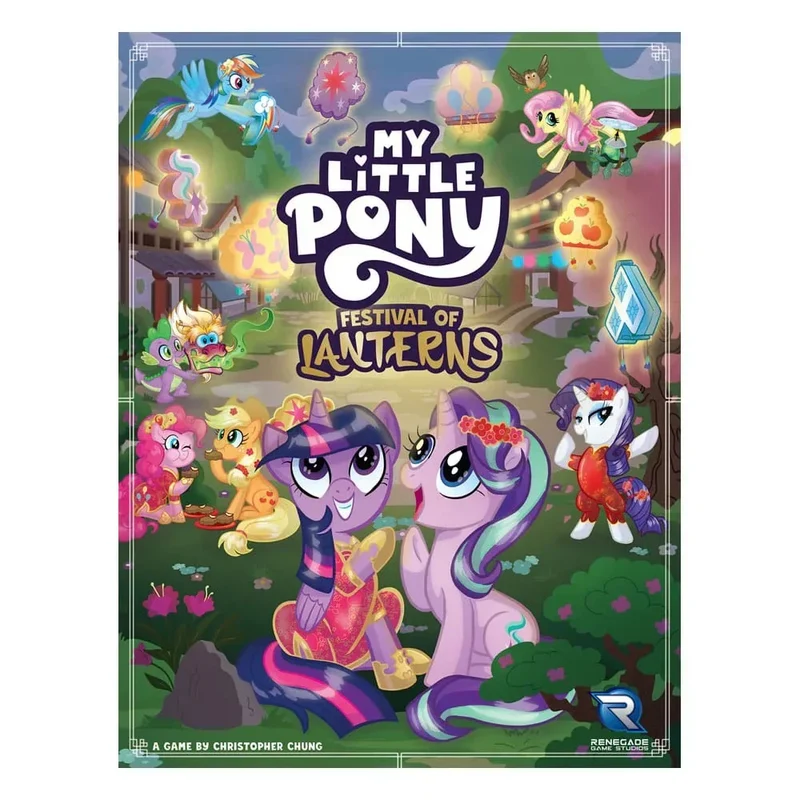 My Little Pony Tile Placement Game Festival of Lanterns - Engelsk Version