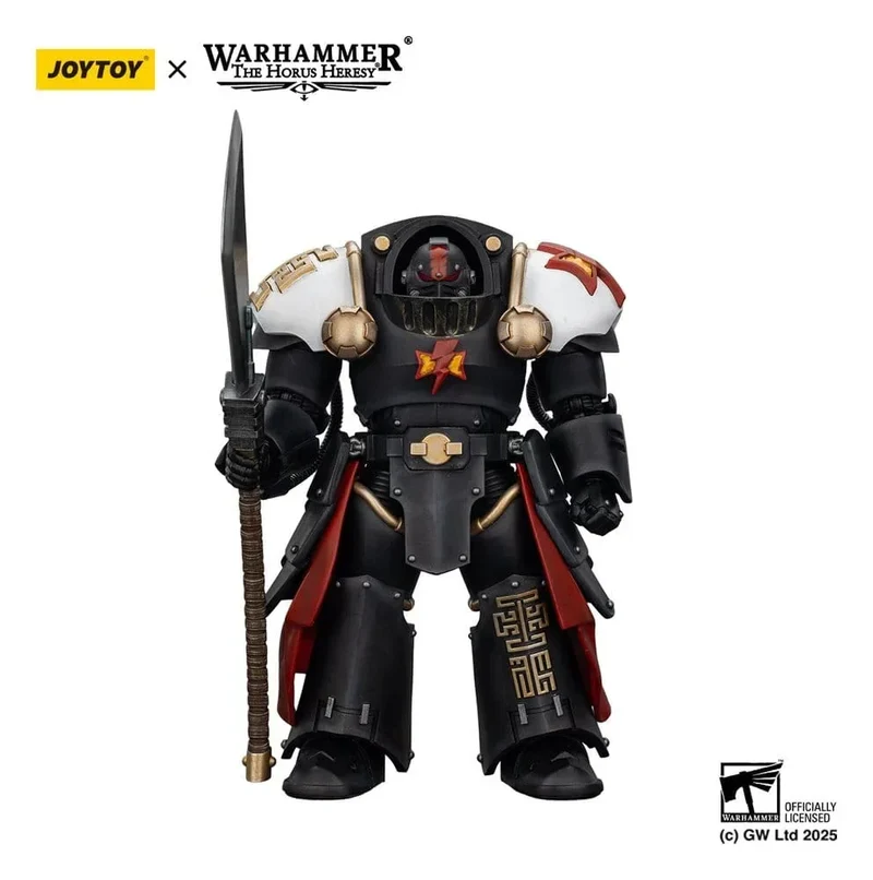 Warhammer The Horus Heresy Action Figur White Scars Ebon Keshig Terminator 2 med Power Glaive 13 cm