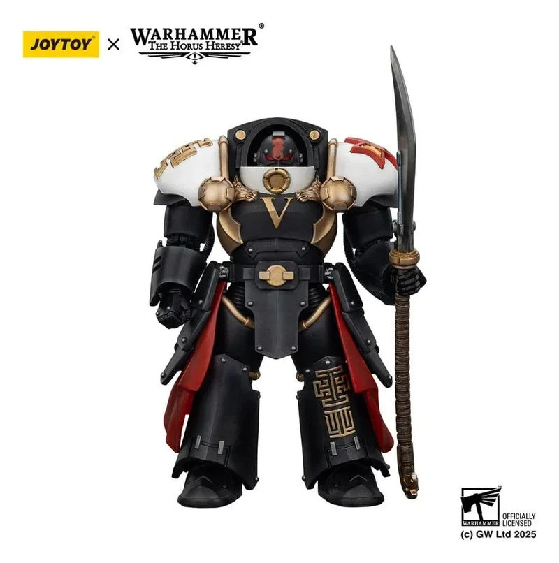 Warhammer The Horus Heresy Action Figur White Scars Ebon Keshig Terminator 1 med Power Glaive 13 cm