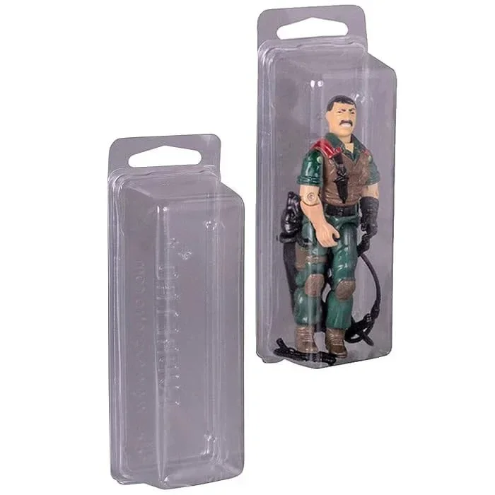 Clamshell PET Skydd 50-Pack för Actionfigurer