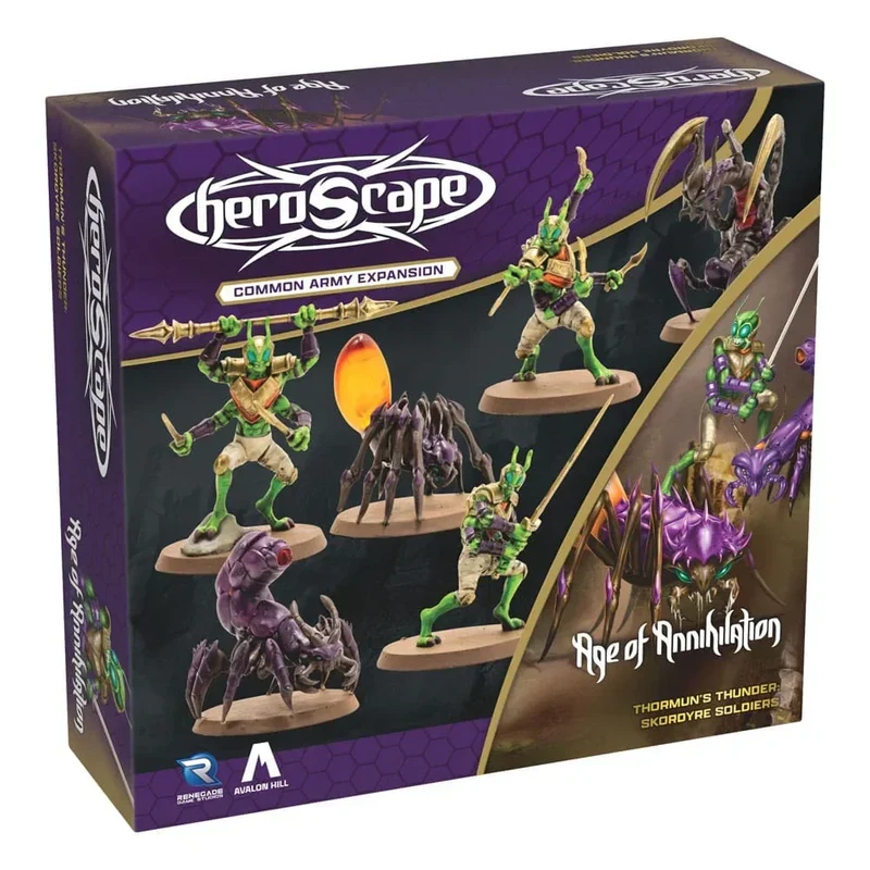 Heroscape Arméexpansion: Age of Annihilation Skordyre Soldater (Vanliga) *Engelsk Version*