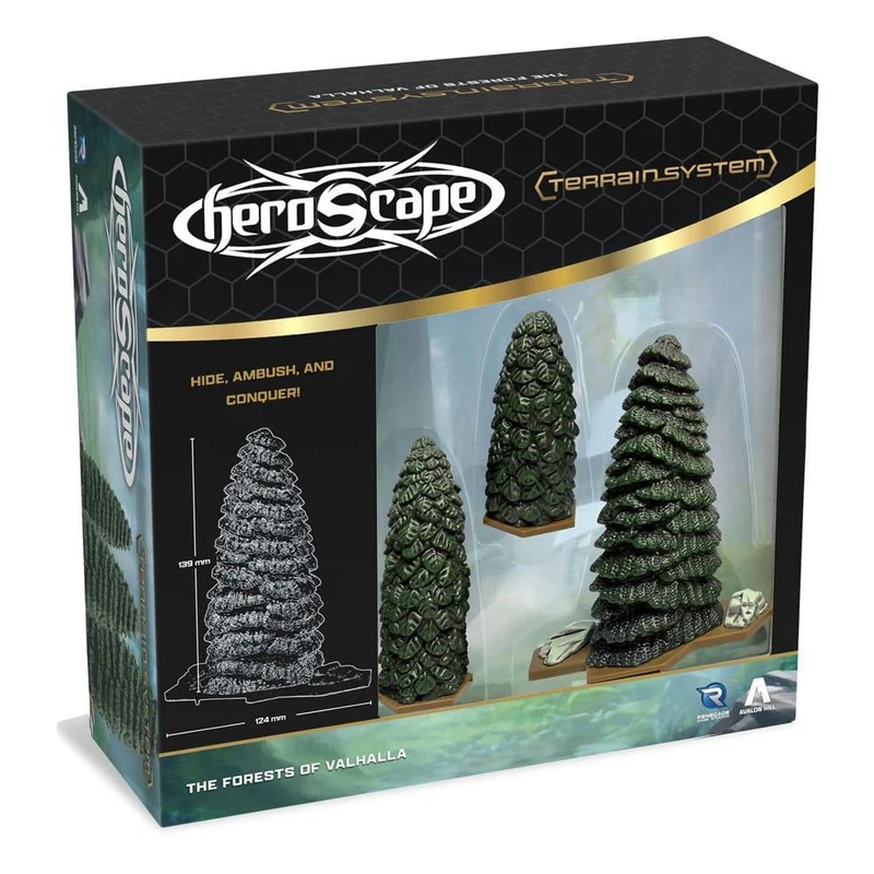 Heroscape Terrain Expansion: Forests of Valhalla - Engelsk Version