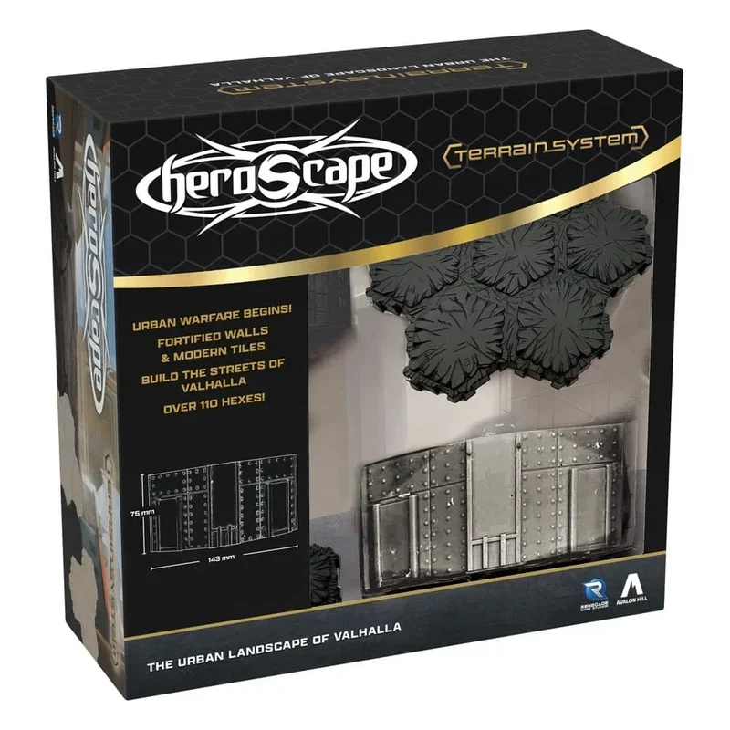 Heroscape Terrain Expansion: Den urbana landskapet av Valhalla