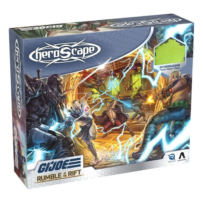 G.I. Joe Heroscape brädspel Rumble at the Rift Battle Box *Engelsk Version*