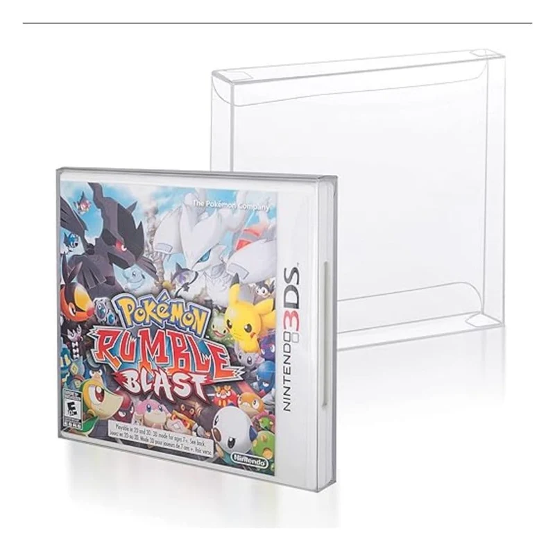 PET Protectors 25-Pack för 3DS (NTSC) Spel